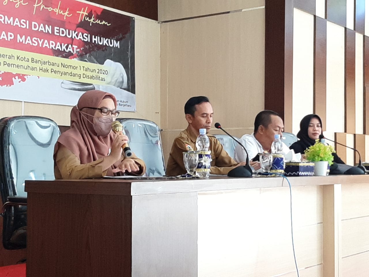 Sosialisasi Perda Nomor 1 Tahun 2020 di Kec. Banjarbaru Selatan
