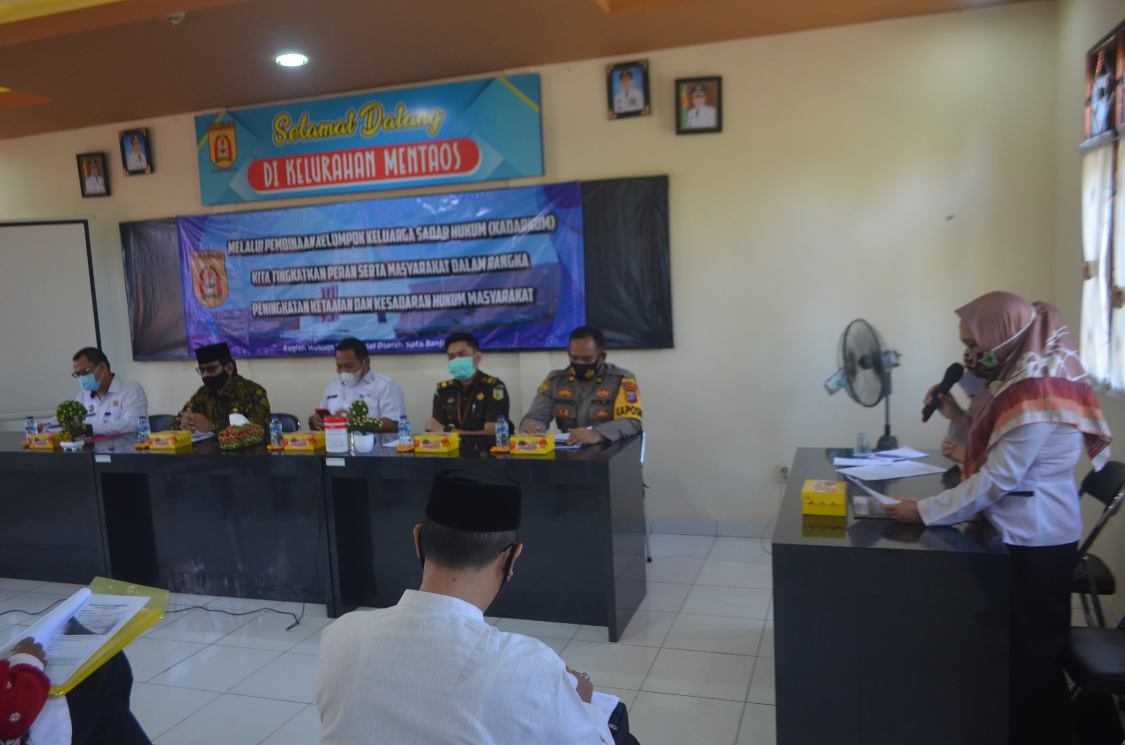 Pembinaan Kadarkum di Kelurahan Mentaos