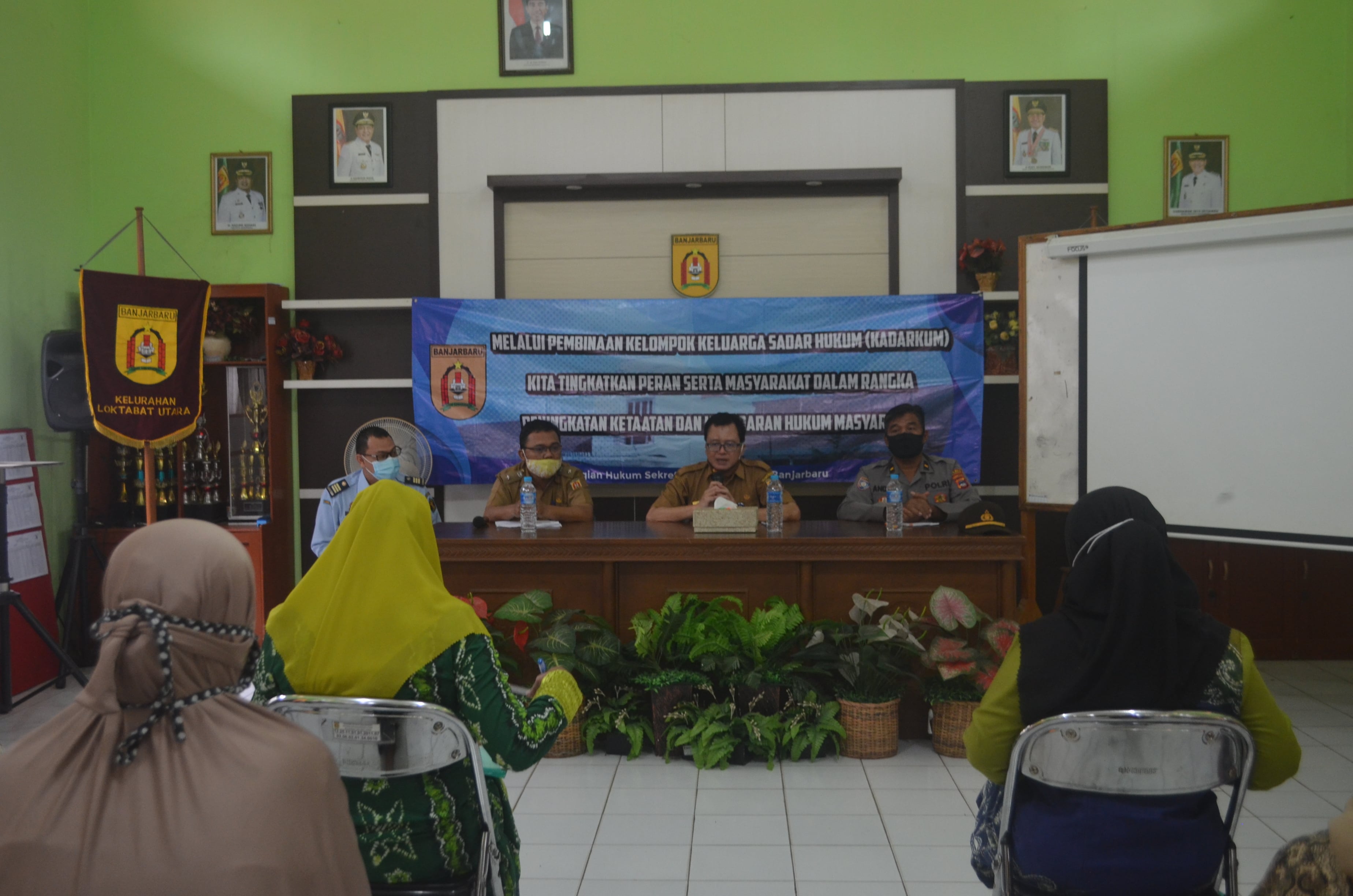 Pembinaan Kadarkum di Kelurahan Loktabat Utara