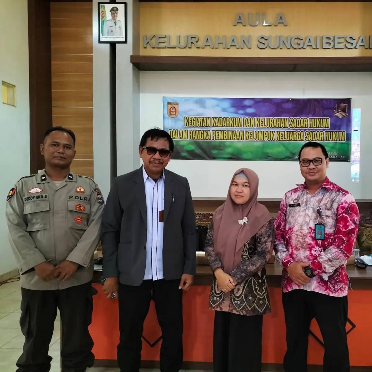 Pembinaan Kadarkum di  Kelurahan Sungai Besar Tahun 2023