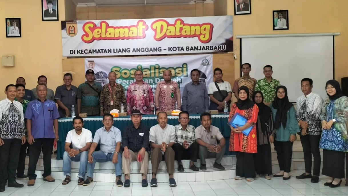 Sosialisasi Perda Nomor 8 Tahun 2021 Tentang Penyelenggaraan Bantuan Hukum Bagi Warga Miskin di Kecamatan Liang Anggang