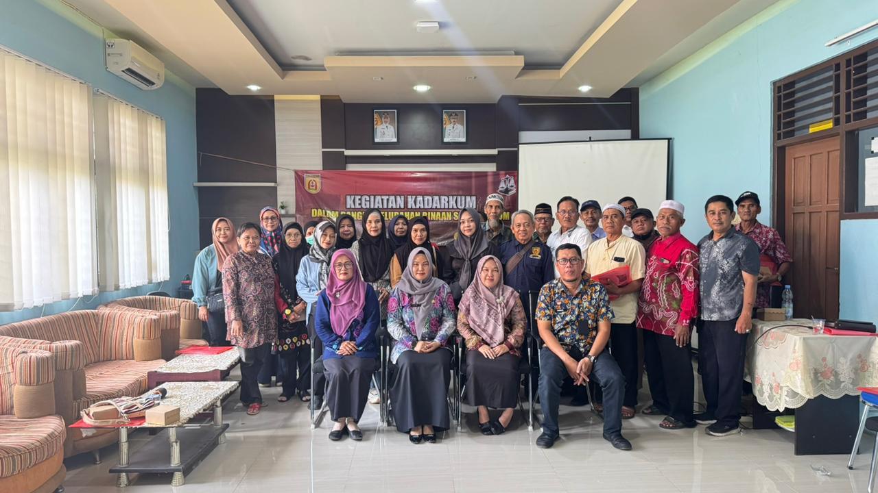 Pembinaan Kadarkum di Kelurahan Komet 2025