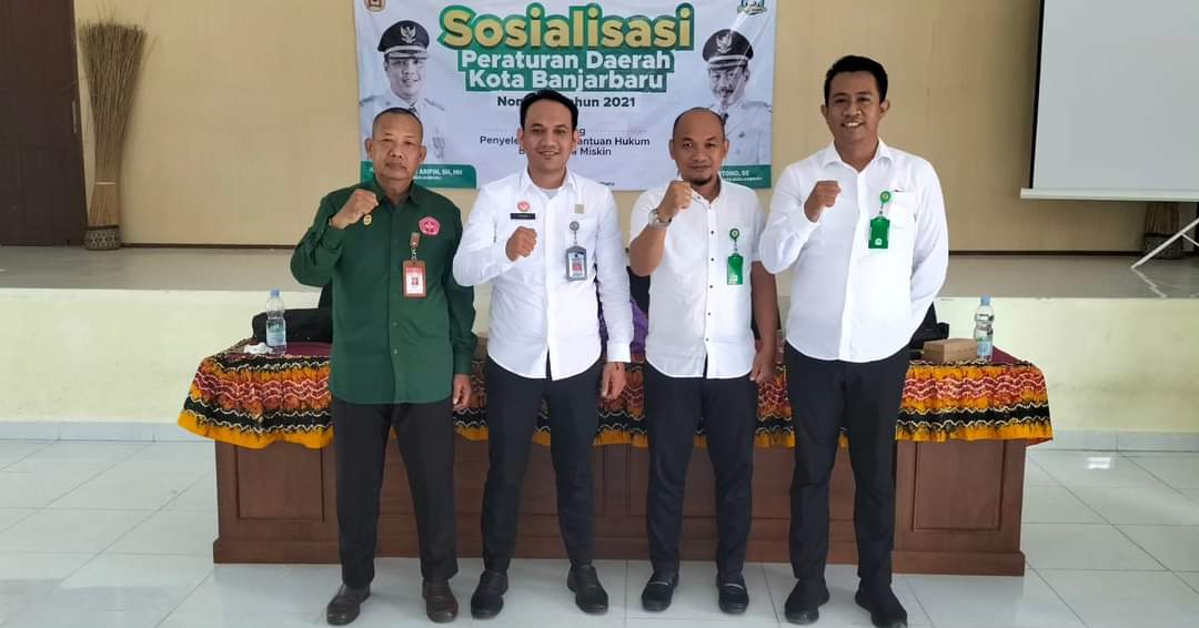 Sosialisasi Perda Nomor 8 Tahun 2021 Tentang Penyelenggaraan Bantuan Hukum Bagi Warga Miskin di Kecamatan Cempaka