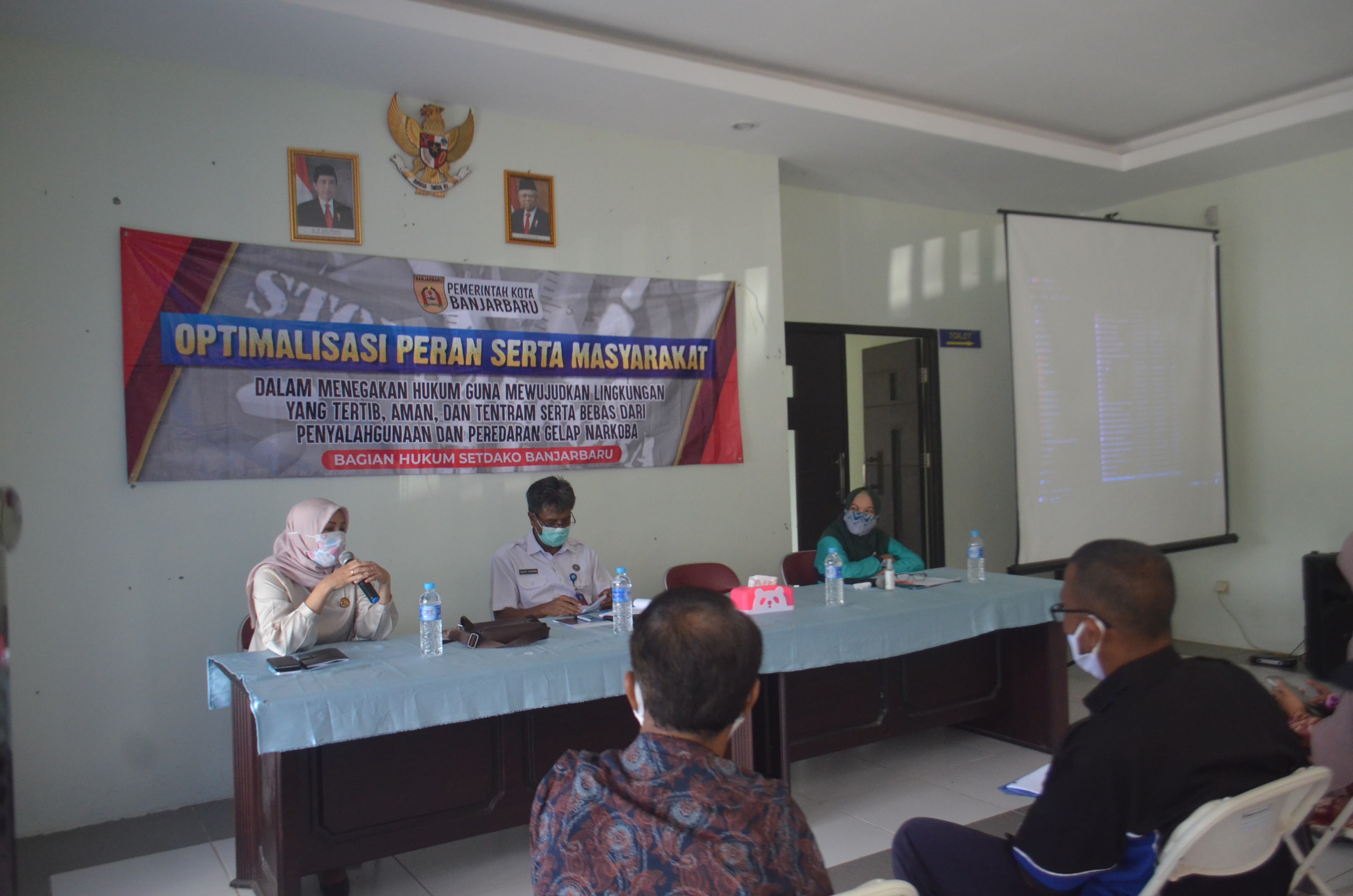 Sosialisasi Produk Hukum di Kecamatan Landasan Ulin