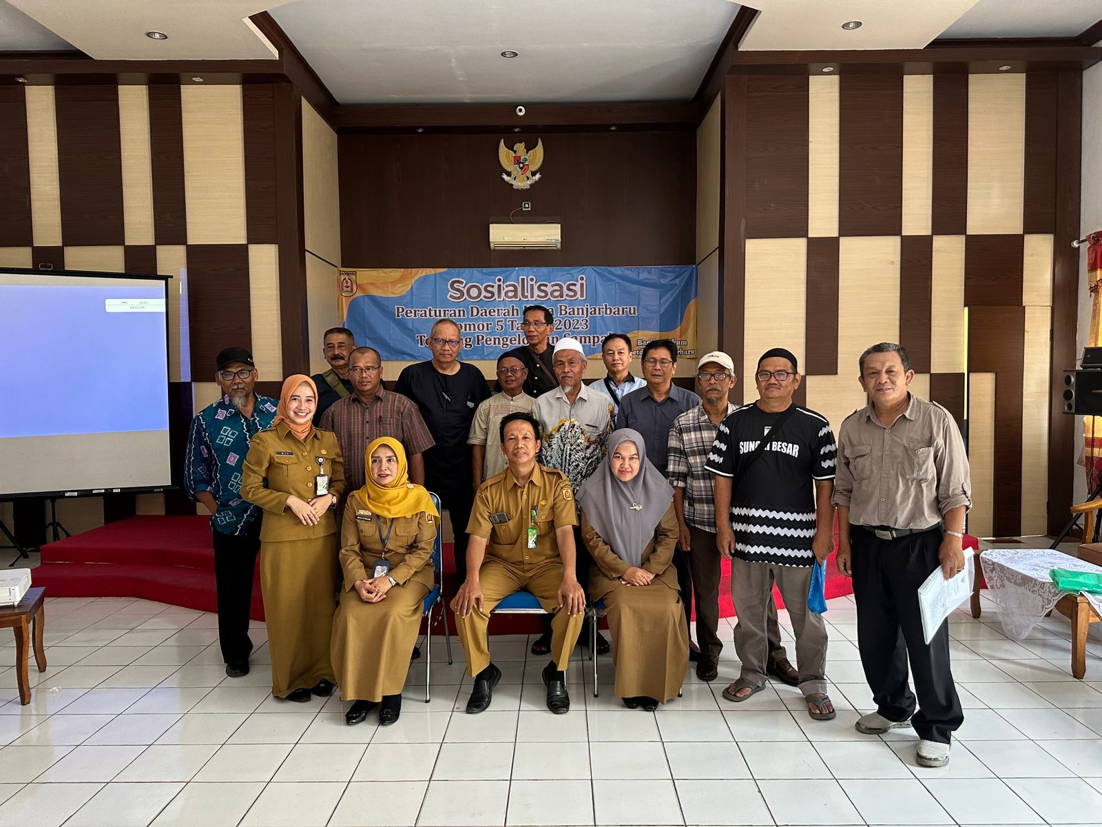 Sosialisasi Perda Nomor 5 Tahun 2023 tentang Pengelolaan Sampah di Kecamatan Banjarbaru Selatan
