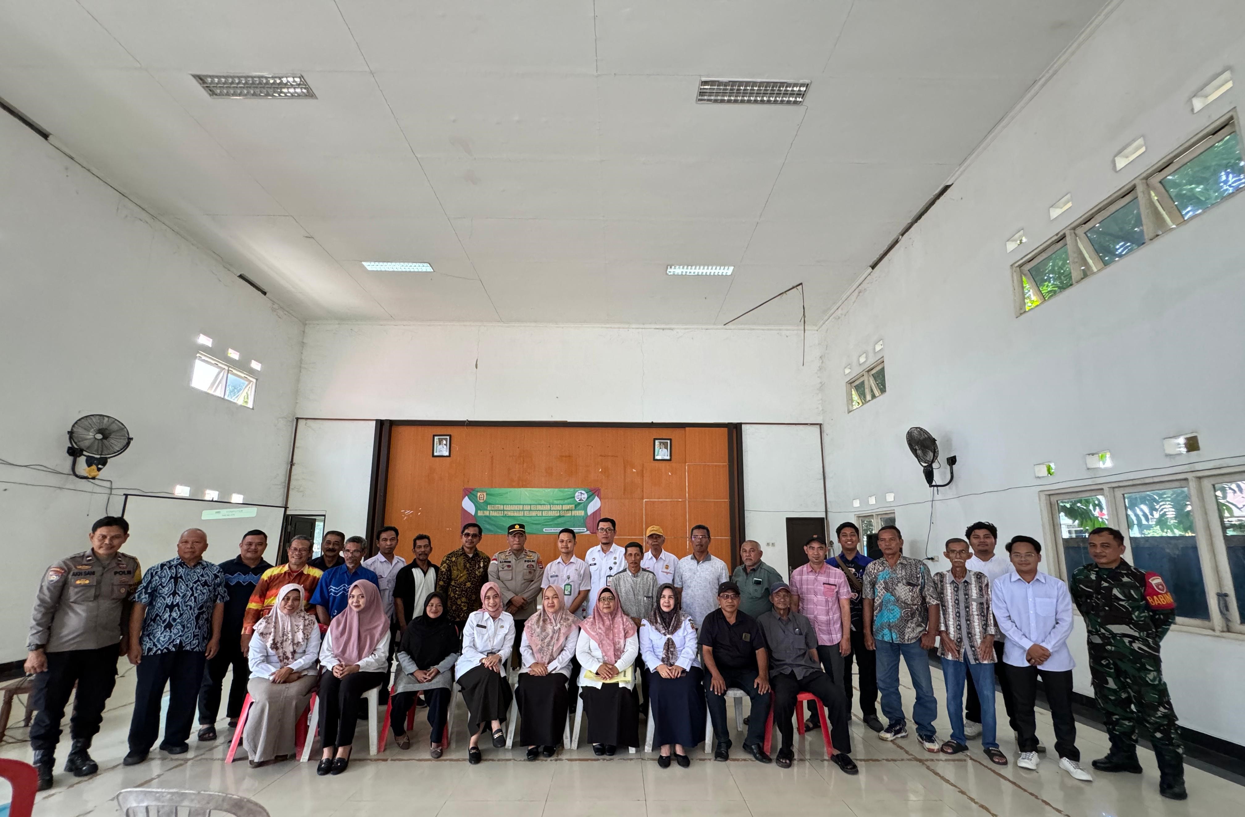 Pembinaan Kadarkum di Kelurahan Kemuning Tahun 2024