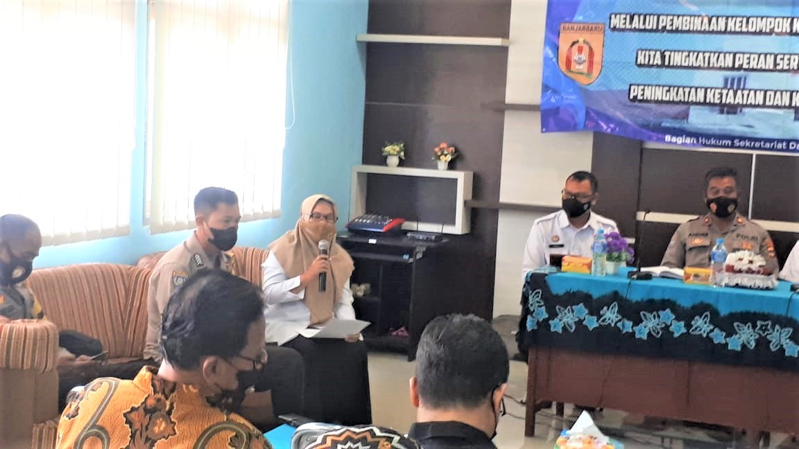Pembinaan Kadarkum di Kelurahan Komet Tahun 2021