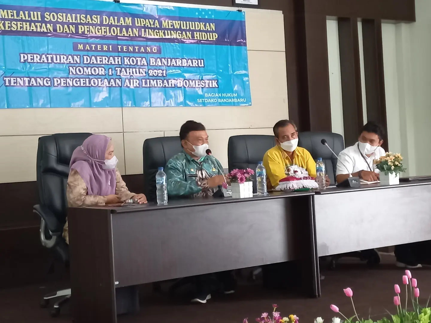 Sosialisasi Perda Nomor 1 Tahun 2021 di Kec. Landasan Ulin